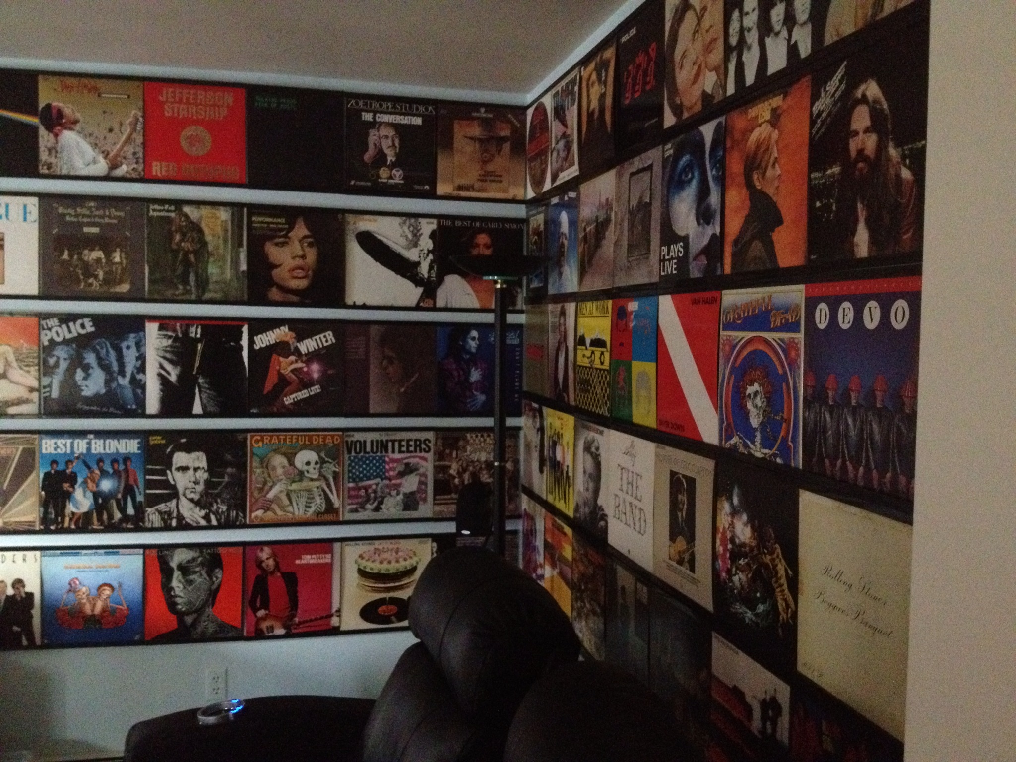 Panoramic Record Frames - Records On Walls